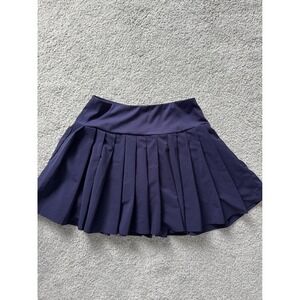Sincerely Jules Golf Tennis Skort Navy Blue Pleated Athletic Skirt Size‎ M